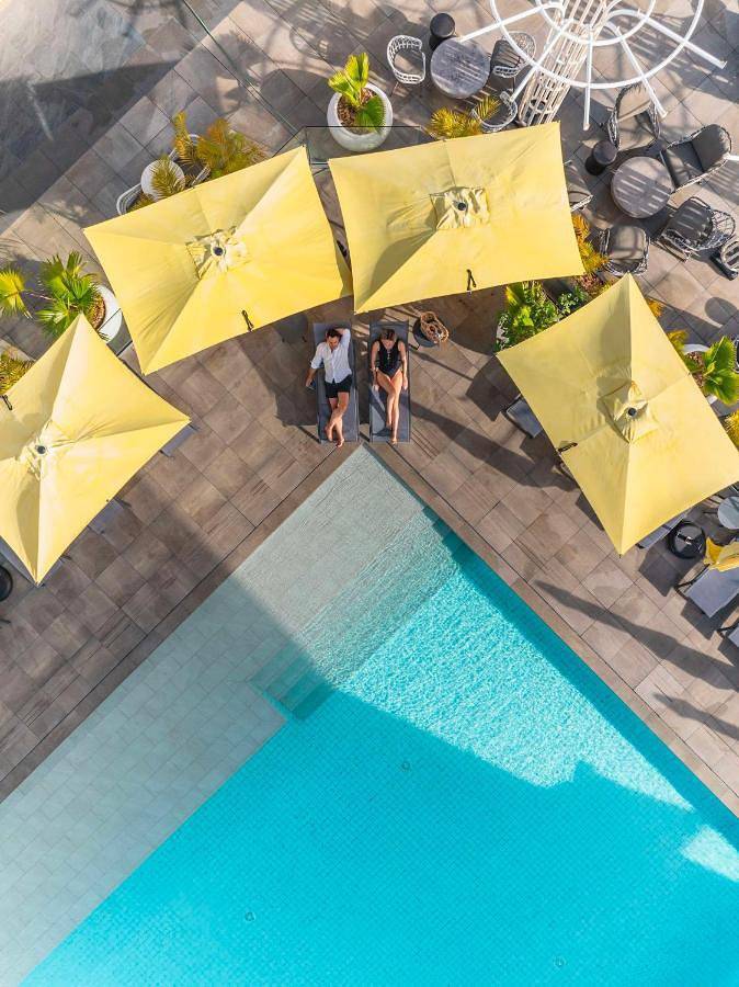 Hôtel pour 2 personnes, avec piscine et terrasse dans Le Barachois Saint Denis