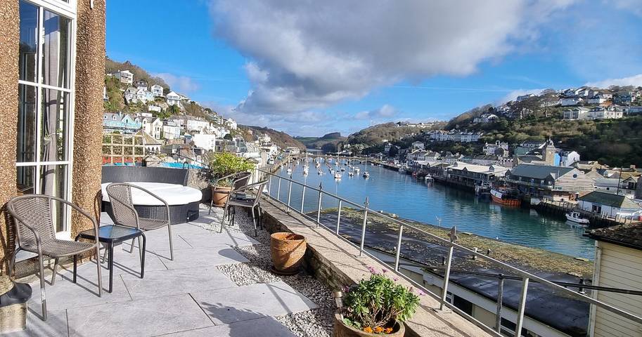 Cottage for 8 people, with garden, with pets in Looe