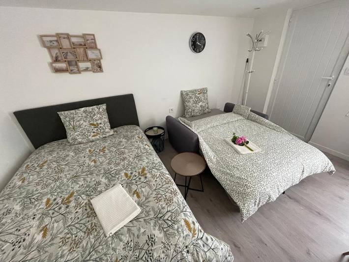 Gîte pour 4 personnes, avec terrasse et jardin à Villepinte - 4