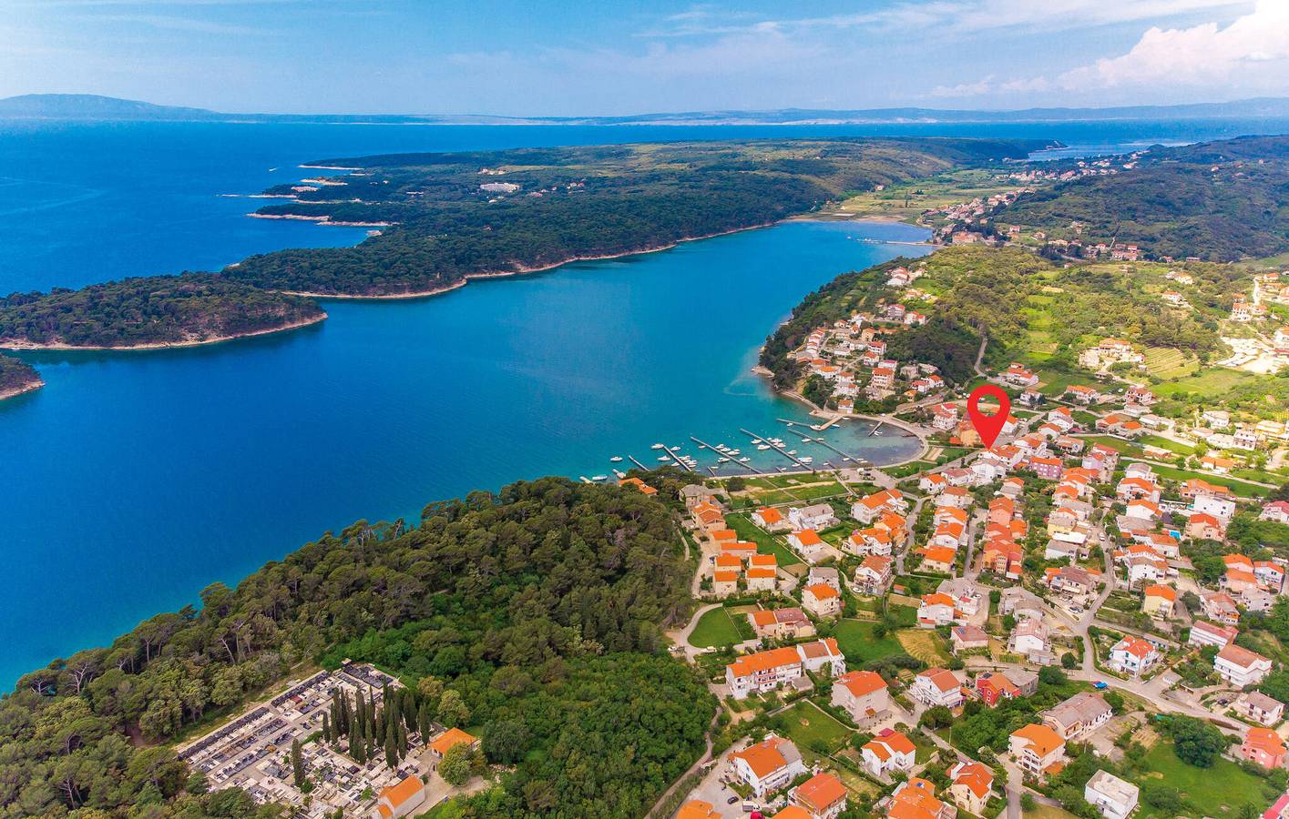 Ganze Ferienwohnung, Ferienwohnung für 2 Personen mit Terrasse in Palit, Rab