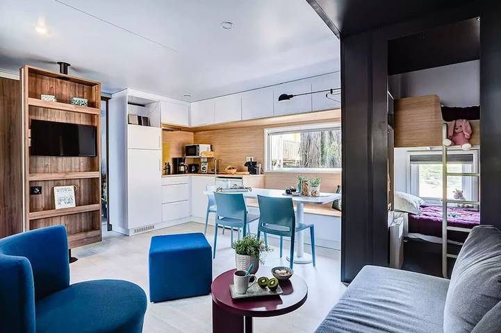 Mobil home pour 6 personnes dans Plage de Pont-Mahé