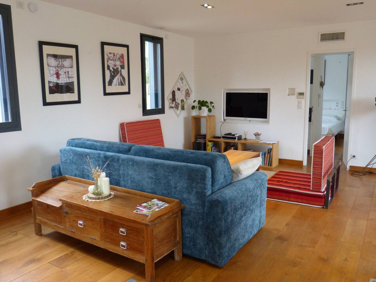 Ganze Wohnung, Loft Ôvebas im Domaine De L'ô – Öko-Gîte mit Pool im Périgord in Saint-Jean-d'Eyraud, Périgord Pourpre