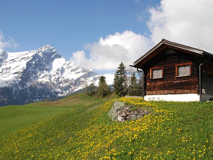 Ferienwohnung für 4 Personen, mit Terrasse in der Schweiz