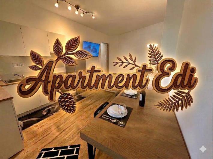 Appartement de vacances pour 2 personnes, avec vue ainsi que terrasse et jardin, animaux acceptés
