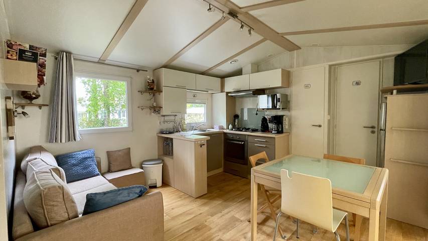 Mobil home pour 4 personnes, avec jardin à Saint-Augustin