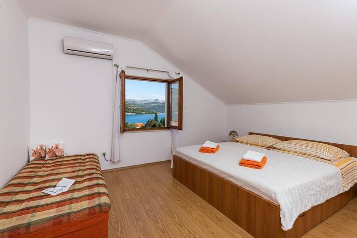 Ganze Wohnung, Ferienwohnung für 3 Personen mit Meerblick in Ston, Dubrovnik-Neretva