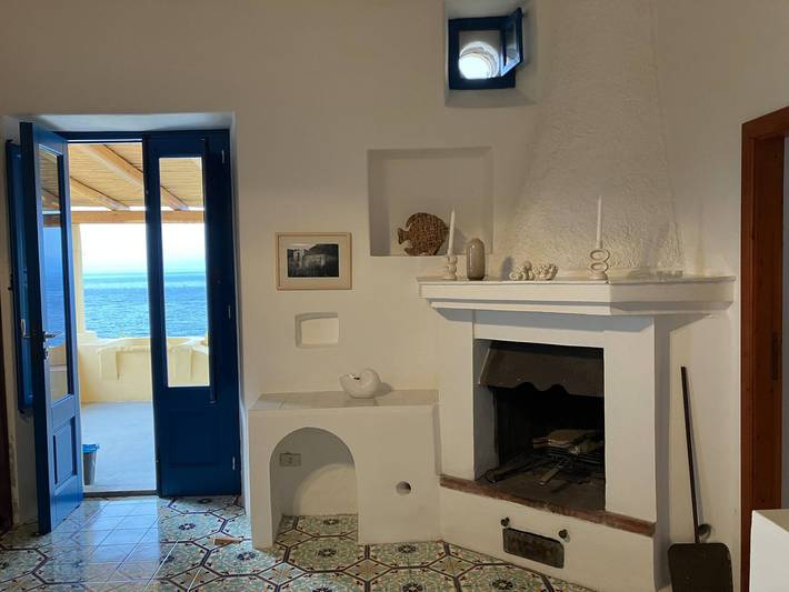 Villa für 6 Personen, mit Ausblick und Garten sowie Meerblick und Balkon auf den Liparische Inseln - 4