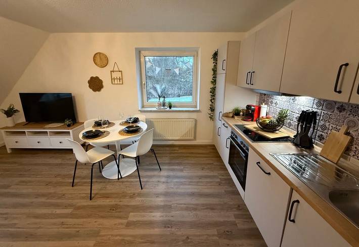 Ganze Wohnung, Ferienwohnung 'Hygge' mit privater Terrasse, Garten und Wi-Fi in Hennstedt, Eider-Treene-Sorge