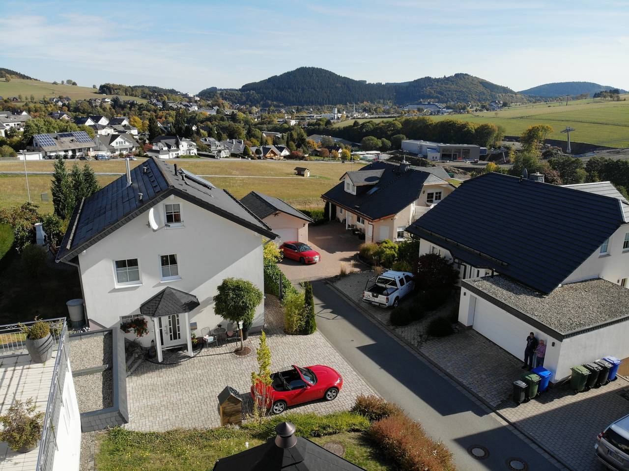 Ganze Wohnung, Ferienwohnung 'Sommerwind Am Finkenbusch' mit Bergblick, privater Terrasse und Wi-Fi in Willingen, die Mittelgebirge