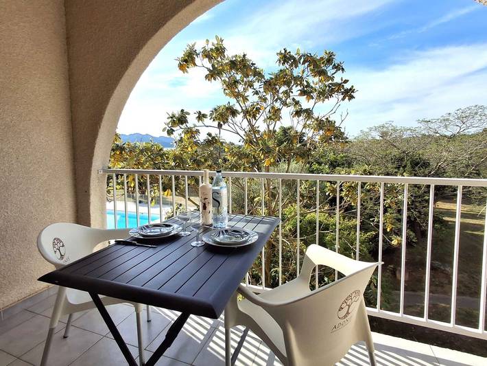 Appartement de vacances pour 2 personnes, avec jardin et bassin pour enfant ainsi que piscine et terrasse - 1