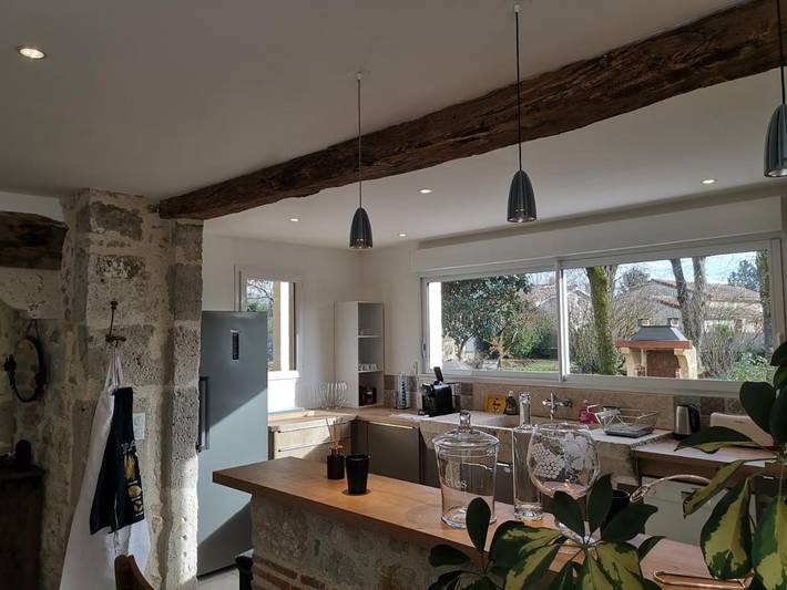 Location de vacances pour 9 personnes, avec jardin et piscine, animaux acceptés à Nérac - 3