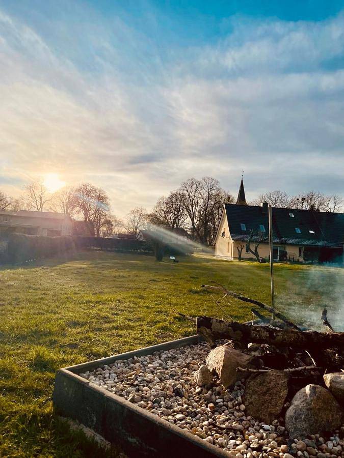 Ferienwohnung für 4 Personen, mit Garten und Ausblick in Vipperow