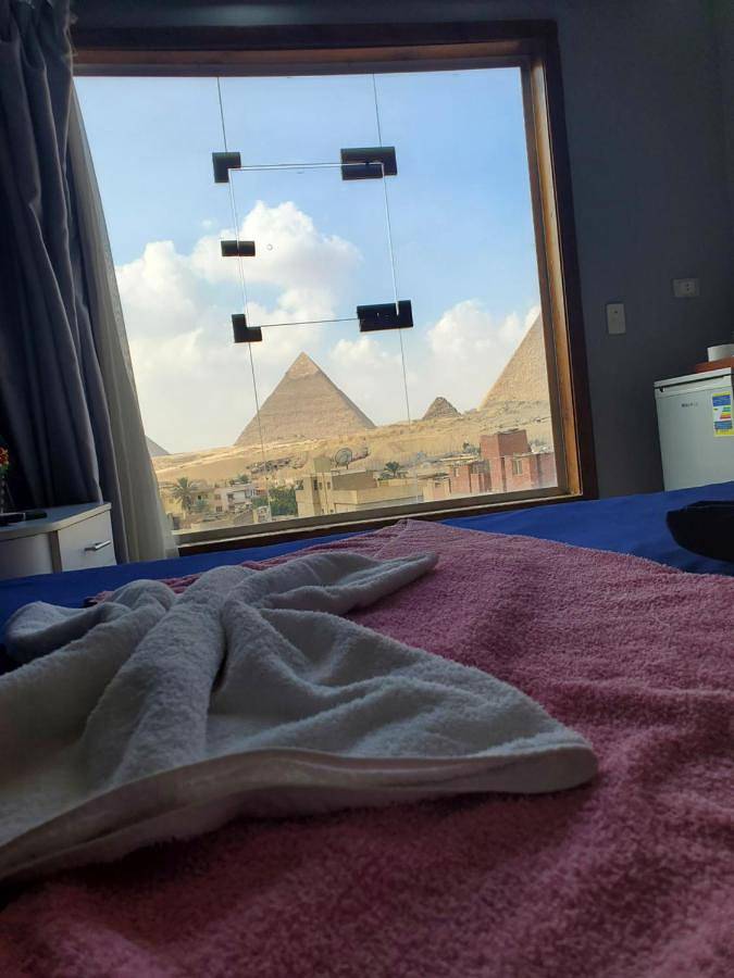 The pyramids Hills inn in Egypt