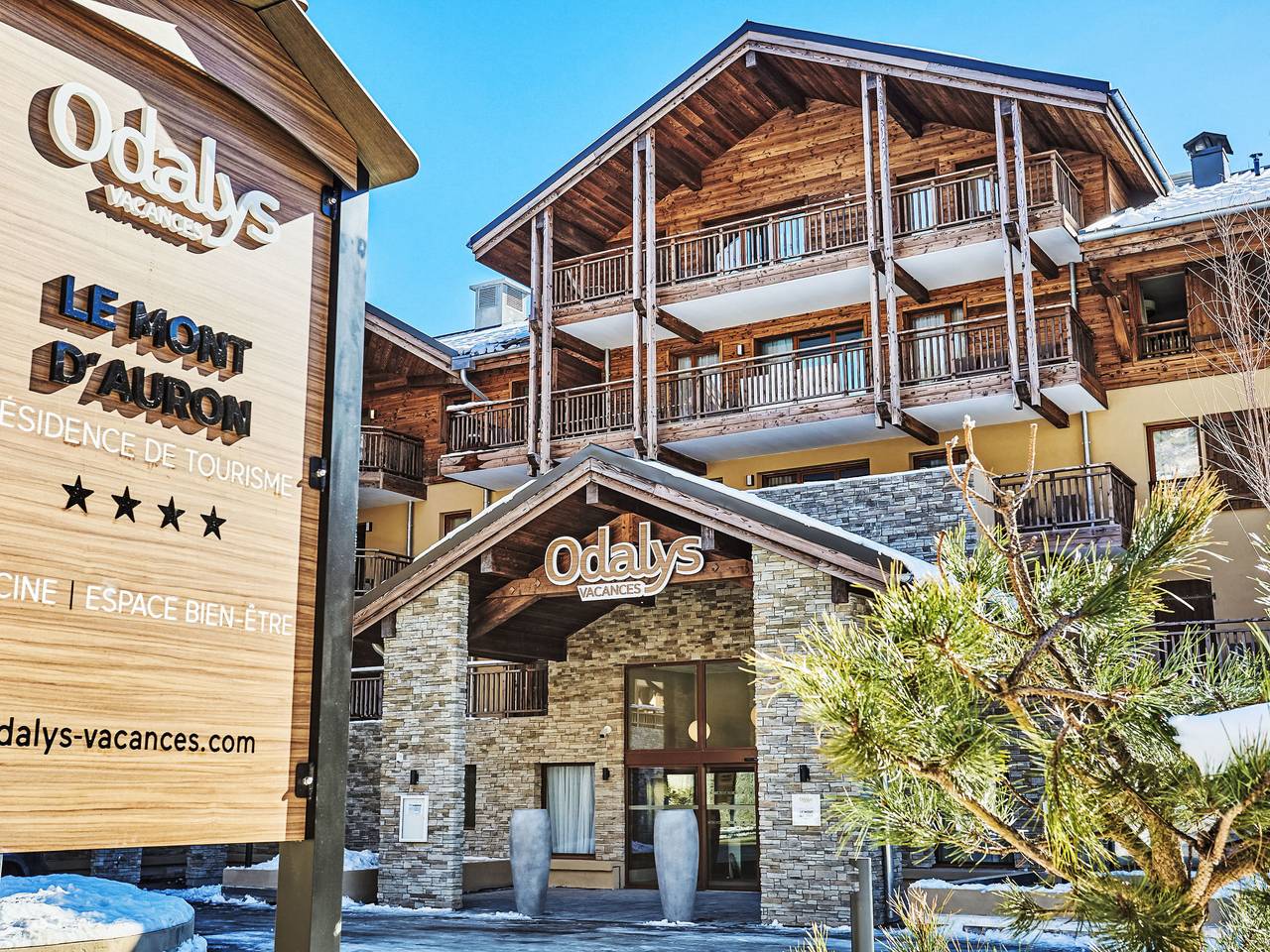 Apartamento entero, Résidence Odalys Le Mont d'Auron in Auron, Saint-Étienne-de-Tinée