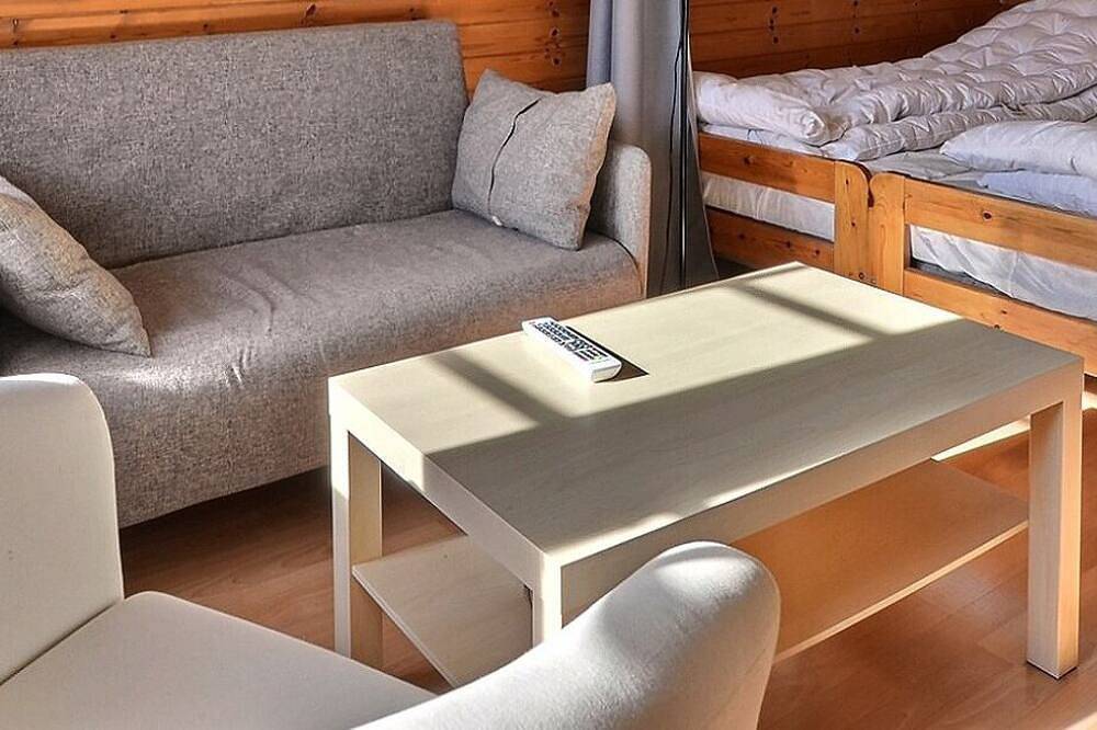 Ganze Wohnung, Komfortables Studio für 2 Personen, Wohnzimmer mit 2 Betten, Kochnische mit Geschirrspüler, Dusche-W in Grimentz, Anniviers