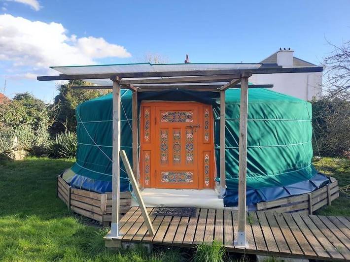 Gîte pour 4 personnes, avec jardin ainsi que terrasse et vue dans Waben