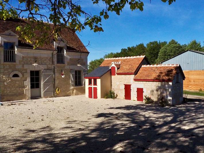 Gîte pour 14 personnes, avec terrasse et jardin à Châteauvieux - 3
