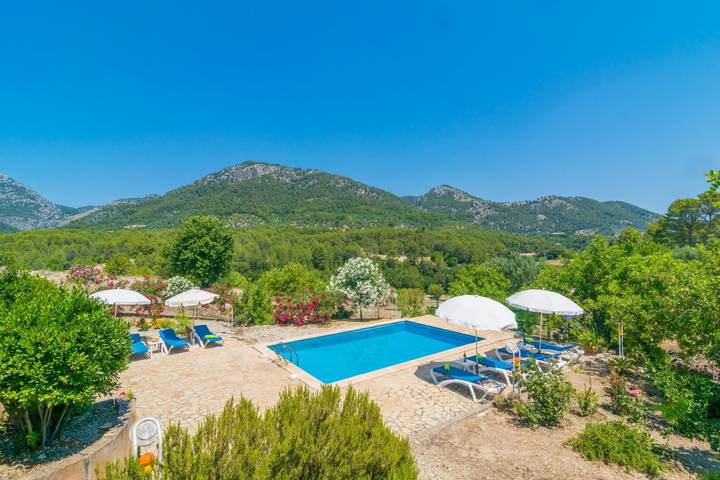 Cantabou Sa Coma D'Inca - Ferienhaus mit privaten Pool in Moscari. Wifi gratis in Selva, Mallorca Inselmitte