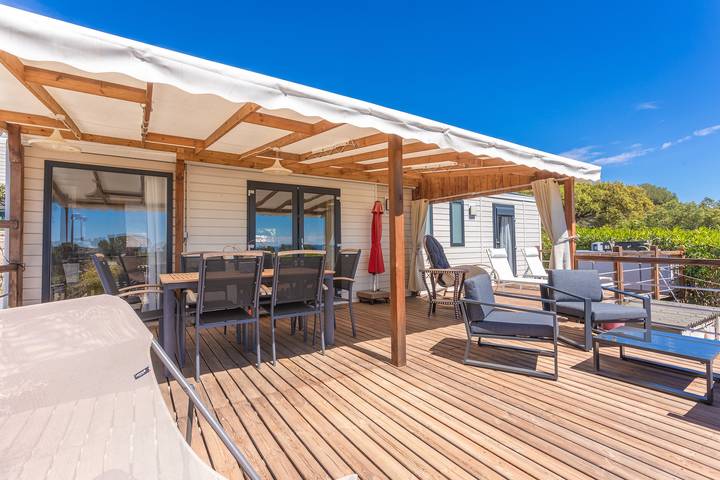 Mobil home pour 5 personnes, avec bassin pour enfant et jardin dans Massif de l'Esterel - 2