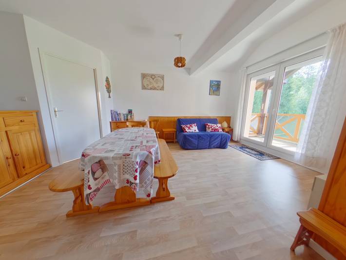 Gîte pour 6 personnes, avec terrasse à Prémanon - 4