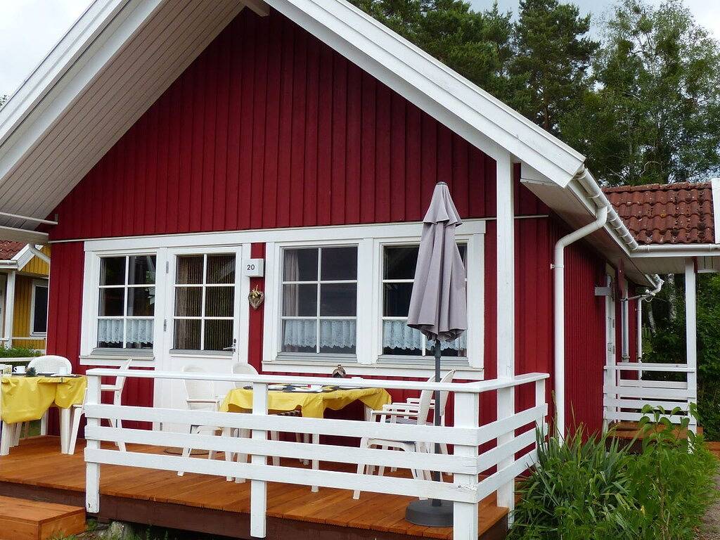 Schwedisches Holzhaus in Badestrand Userin, Userin