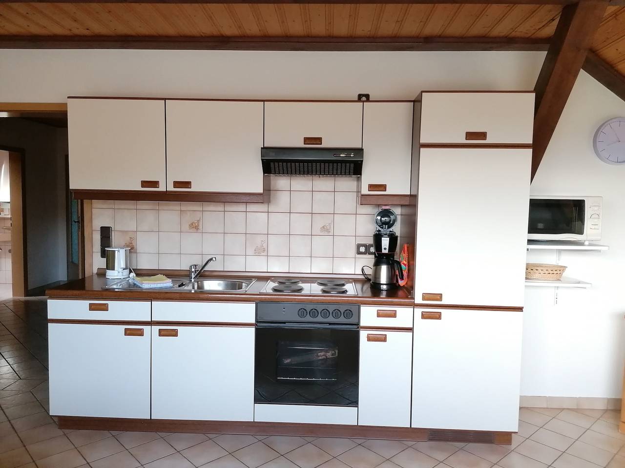 Ganze Wohnung, Ferienhaus Herzog - Das Ferienhaus Herzog in Eichenberg. Freuen Sie sich auf eine geräumige Wohnung mit Balkon in Haundorf, Fränkisches Seenland