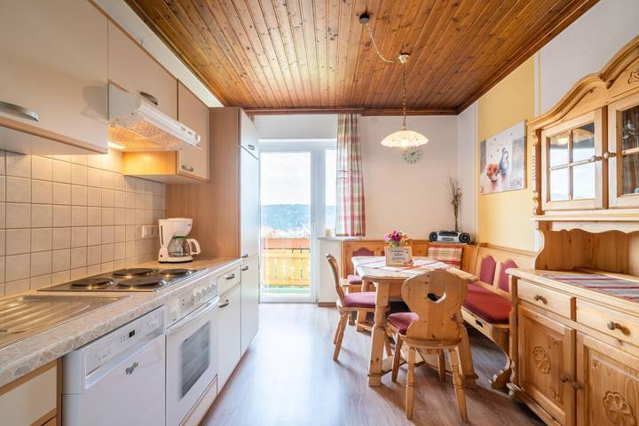 Ferienwohnung für 4 Personen, mit Balkon und Garten sowie Seeblick und Ausblick am Millstätter See - 4