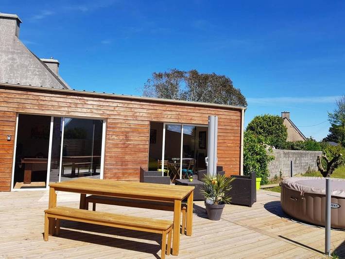Gîte pour 2 personnes, avec jardin et vue à Landéda - 4