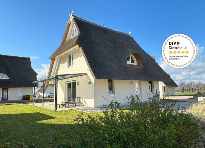 Ferienhaus für 6 Personen, mit Sauna am Salzhaff