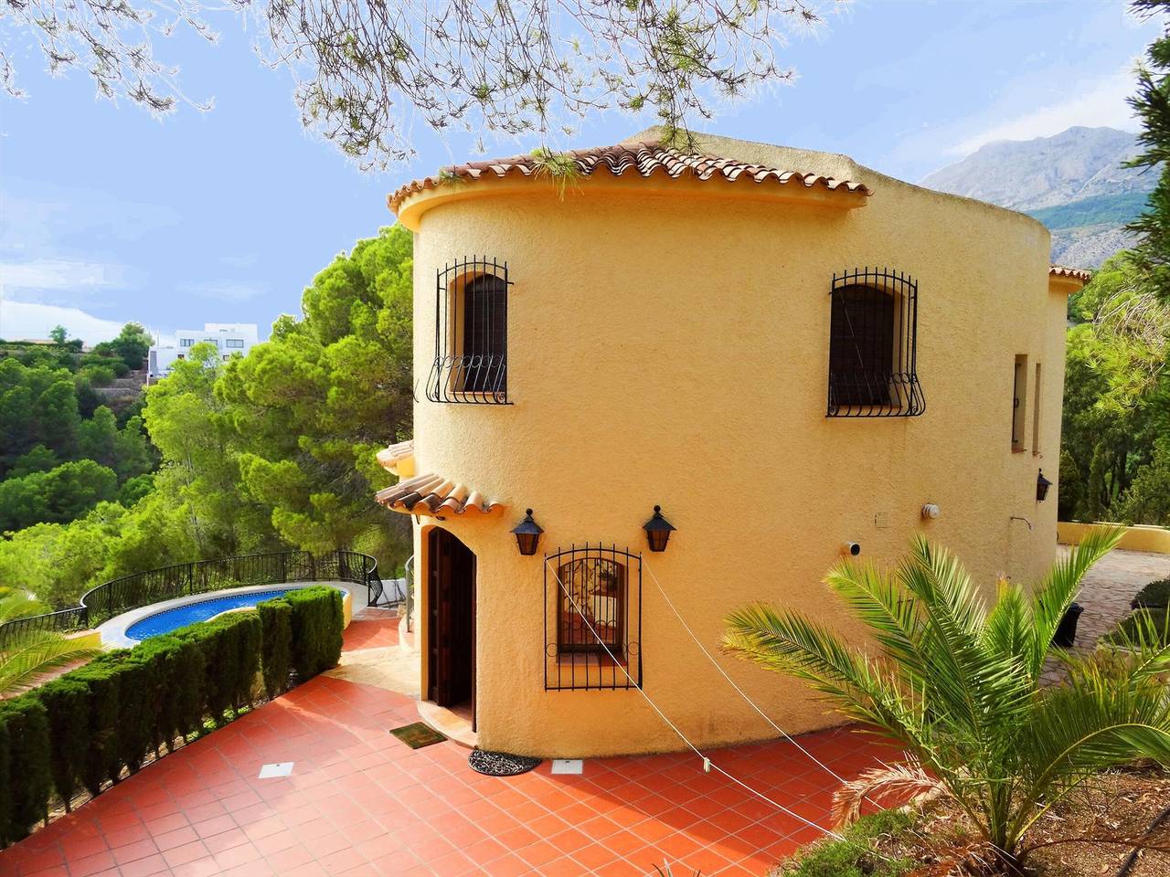 Bohemian chic villa with private pool in Altea in Altea La Vella, Altea Spagna