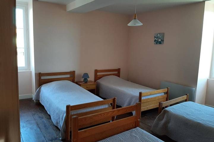 Gîte pour 6 personnes, avec jardin, animaux acceptés à Salles-Lavalette - 4