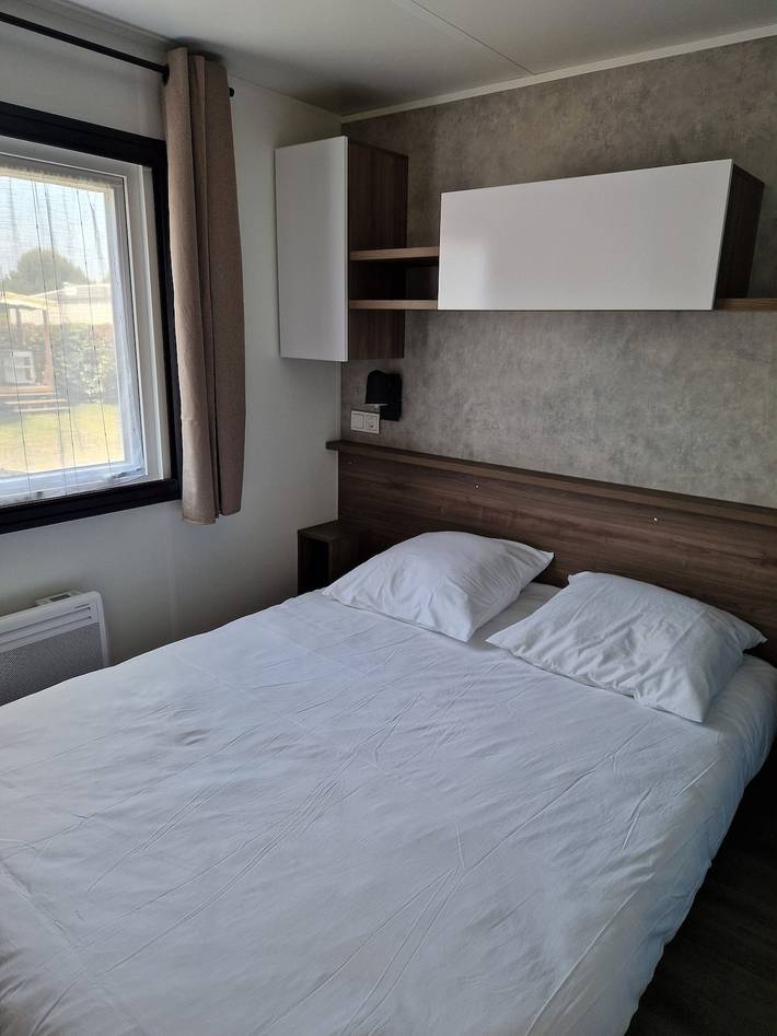 Mobilehome Familial et moderne avec piscine partagée in Gastes, Côte d’Argent