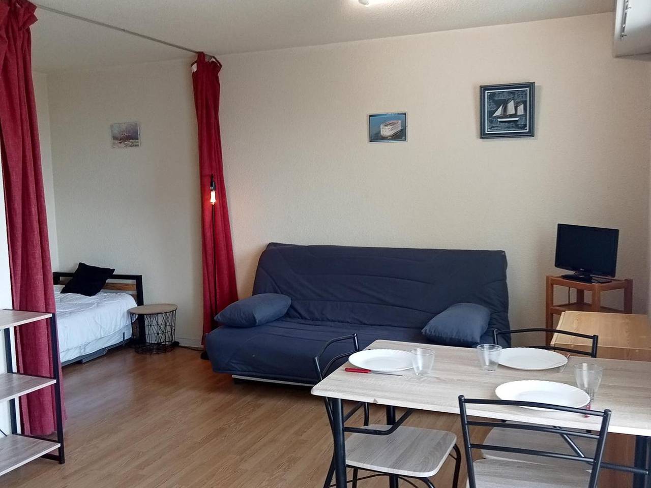 Ganzes Studio, Sonniges Studio nahe Strand, 4 Pers, La Rochelle in La Rochelle, La Rochelle und Umgebung