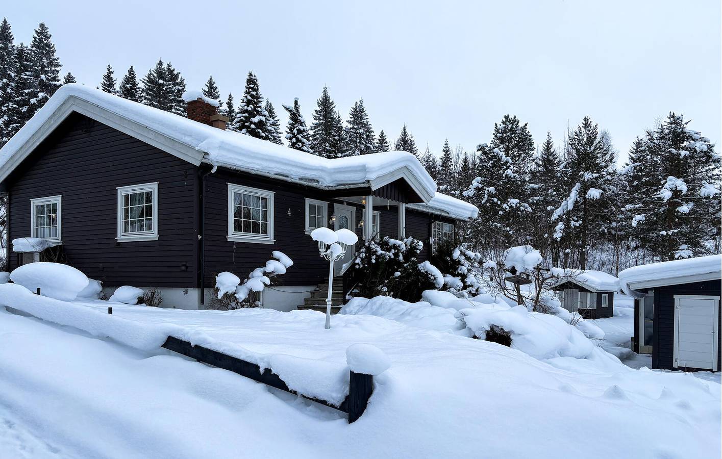 Feriehus for 7 personer med terrasse in Østre Toten