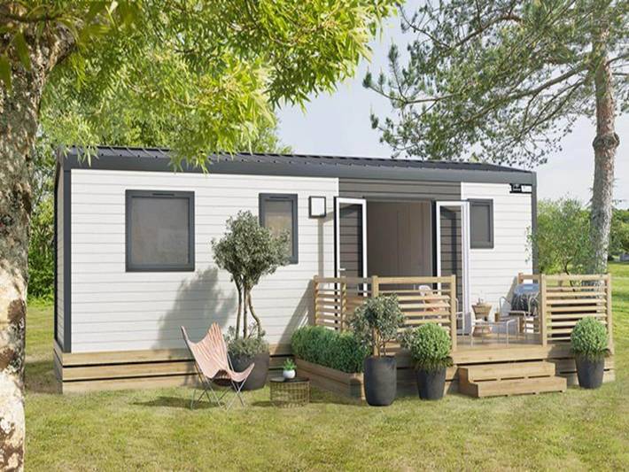 Bungalow voor 6 personen, met tuin en terras, kindvriendelijk aan de Belgische Kust