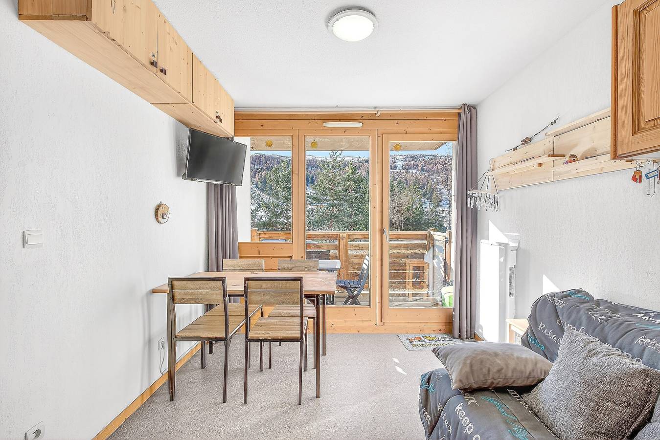 Appartement entier, Appartement 'Superdevoluy' avec vue sur la montagne et balcon in Saint-Étienne-en-Dévoluy, Le Dévoluy