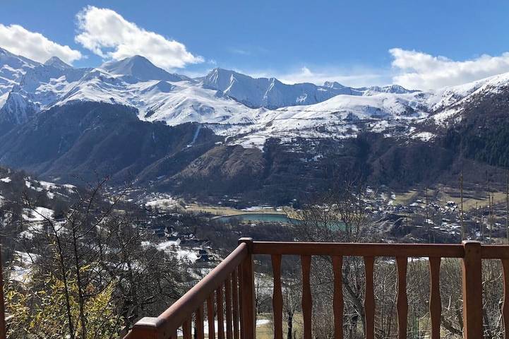 Chalet pour 8 personnes, avec jardin et balcon - 1