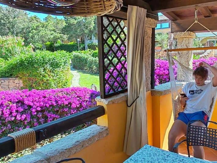 Appartamento vacanze per 4 persone, con giardino e piscina nonché terrazza e panorama - 1