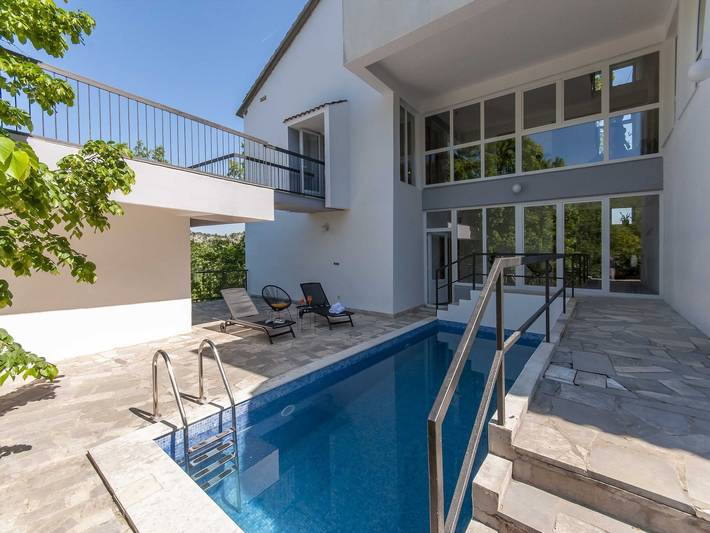 Ferienhaus für 10 Personen, mit Balkon in Slime