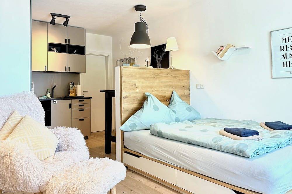 Ganze Wohnung, Ferienapartment Allgäuträumchen – modernes Apartment mit Außensitzplatz in Scheidegg, Bayerisch Schwaben