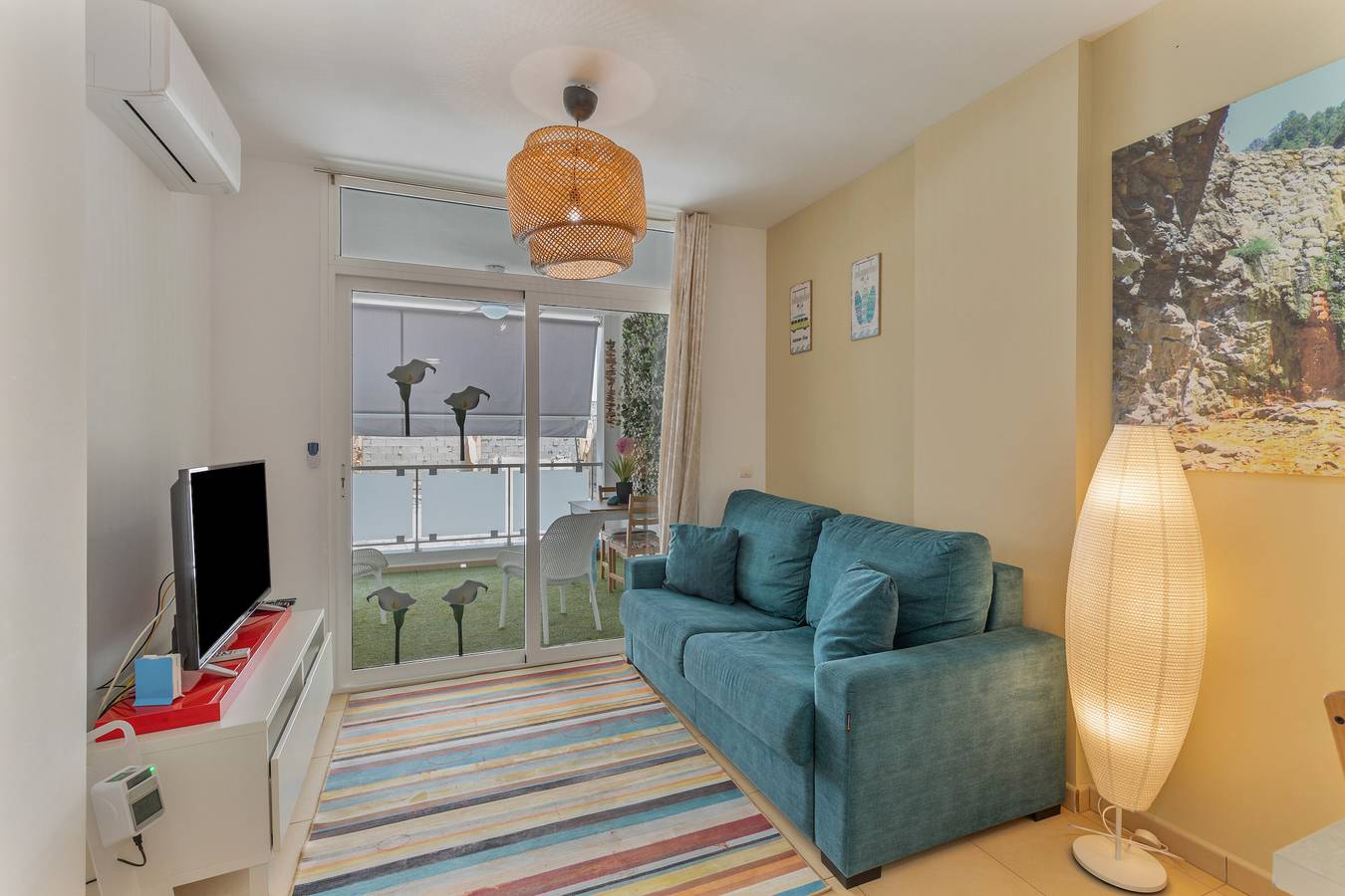 Ganze Wohnung, Apartment 'Calas' mit Bergblick, Wlan und Klimaanlage in Puerto Naos, Los Llanos de Aridane