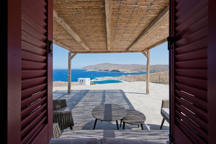 Ferienhaus für 4 Personen mit Terrasse in Kythnos