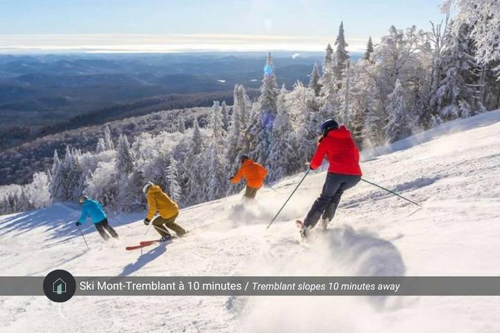 Chalet pour 10 personnes, avec terrasse et piscine dans Mont-Tremblant - 3
