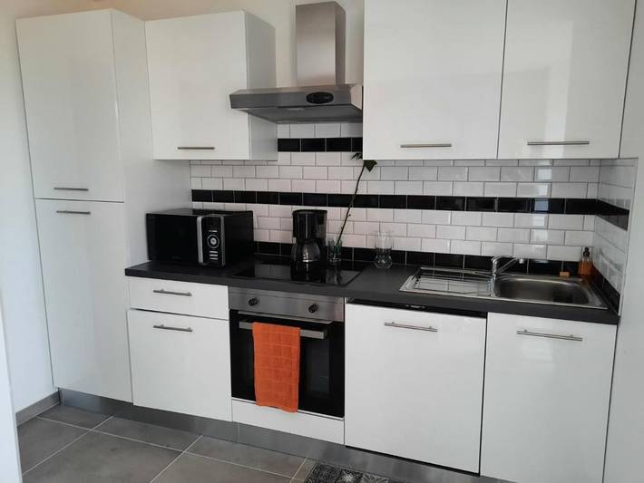 Maison de vacances pour 4 personnes, avec Terrasse à Bricqueville-sur-Mer