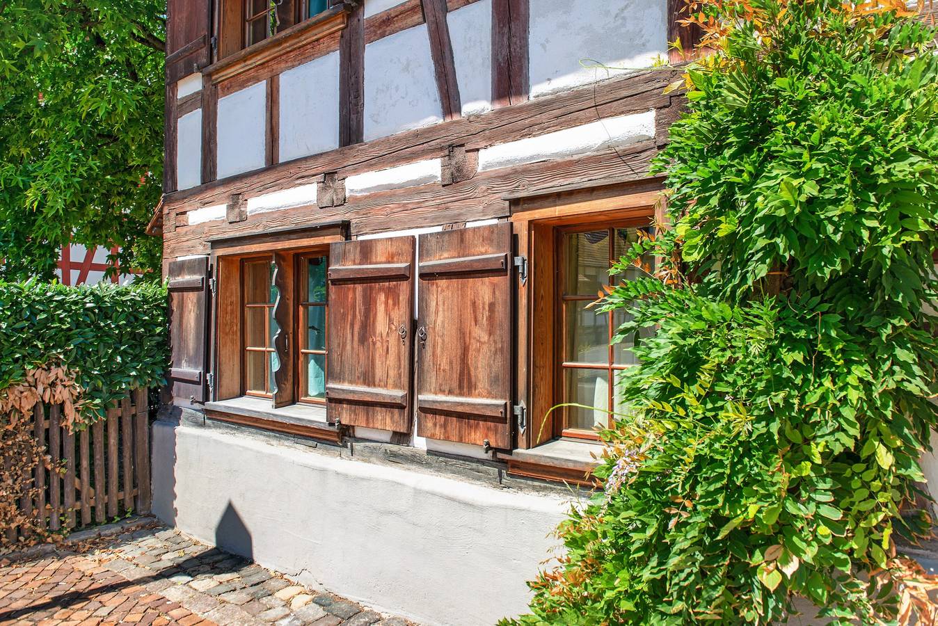 Ganze Wohnung, Gemütliche Ferienwohnung 'Ferien im Fachwerk' in Bermatingen in Bermatingen, Region Bodensee-Oberschwaben