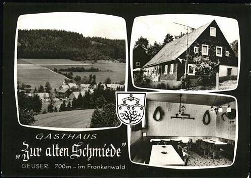 Alte Schmiede - Ferienwohnung Funkenstube in Wallenfels, Frankenwald