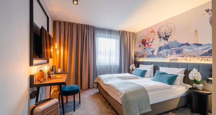 Hotel für 2 Personen, mit Terrasse