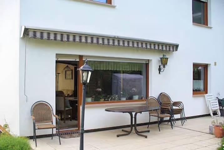 Ferienwohnung für 5 Personen, mit Balkon und Garten in Weinheim, Neckartal-Odenwald Nature Park