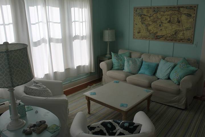 Cabin for 6 people, with yard in Rhode Island