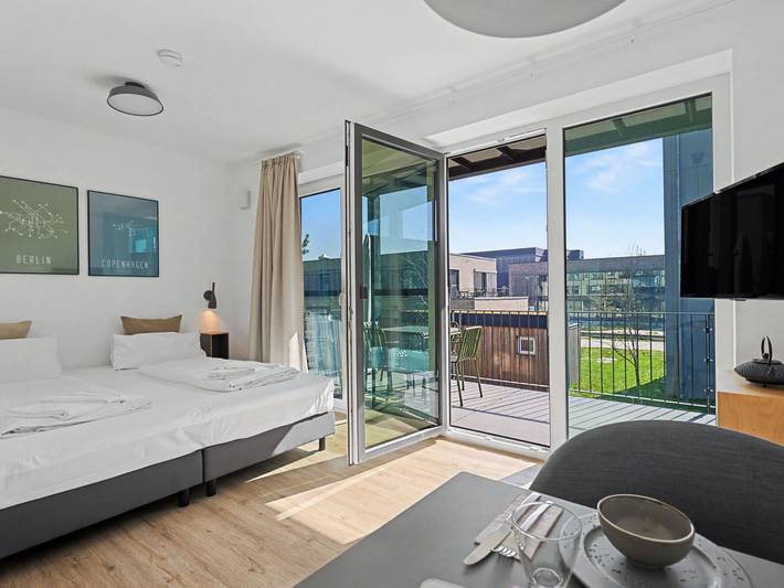 Ferienwohnung für 2 Personen, mit Pool und Balkon sowie Whirlpool am Dümmer See (Niedersachsen)